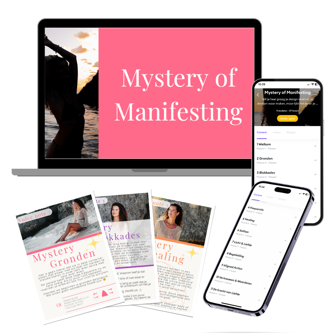 mystery of manifesting online programma healing meditaties next level