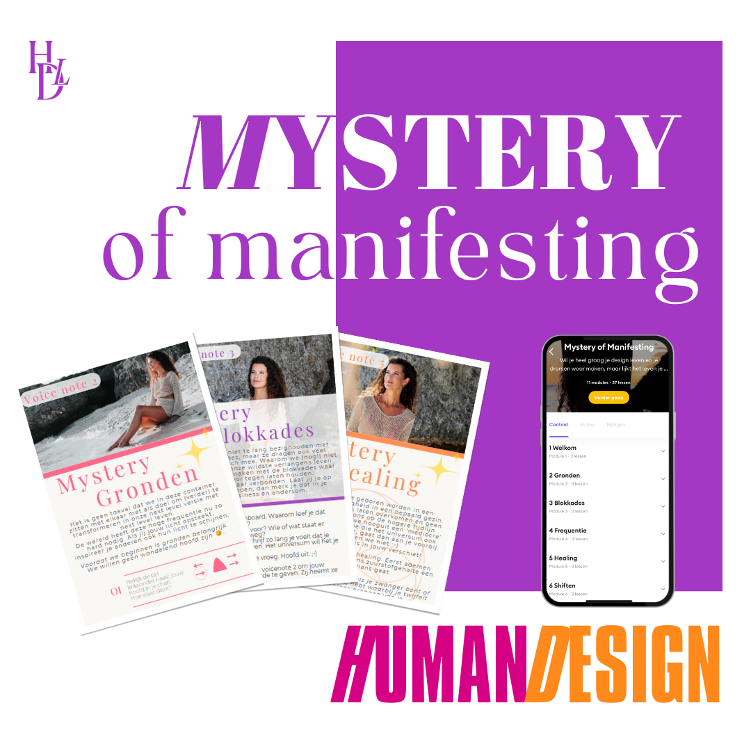 mystery of manifesting online programma healing meditaties next level